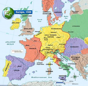 Map of Europe