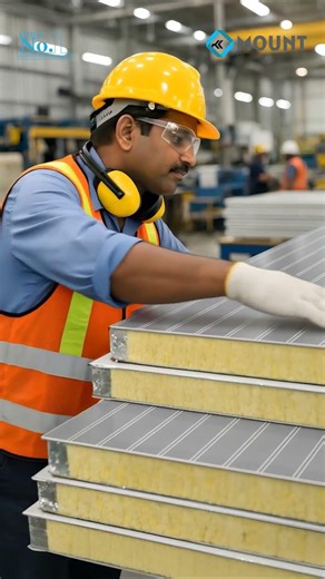 Mount Sandwich PIR Panels | Consistency, accuracy, and reliability at scale | +91 96064 96455