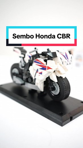 Sembo Block Motorcycle Honda CBR1000RR Building Block #bricks #buildingblock #honda #cbr1000rr #lego #legotechnique #sembo #motorcycle #sportsbike #diy #fyp