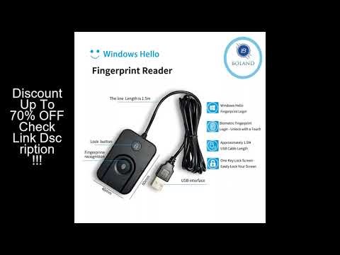 Windows Hello 10 11Biometric Fingerprint Login USB Reader Scanner Module Device Biometrics for Secu