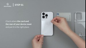 Sinjimoru Samsung Galaxy S23 Series Air-Tip TPU Phone Case with Card Holder, Slim Fit Clear Phone Wallet Case for Galaxy S23 Ultra Plus Cell Phone Cover. Air-Shield with Card Slot Galaxy S23 Plus