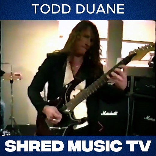 Shred Music Tv on Instagram: "Todd Duane NAMM #guitarsolo #guitar #toddduane #shredguitar"