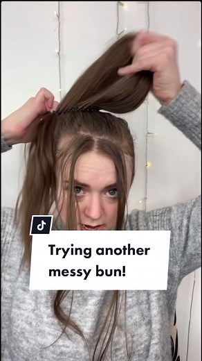 Easy Messy Bun Tutorial for Long Hair
