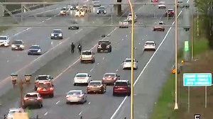 SAINT PAUL: Firefighters and paramedics responded to eastbound I-94 between Snelling Ave. and Hamline Ave. for a traffic crash, with a stalled car left in the middle eastbound lane. A traffic camera captured another driver crashing into the barrier to avoid the vehicle, though there were no injuries reported in any of the crashes. Responders arrived to assist with traffic control shortly after and all crashes were cleared by 8:40 p.m. | MN CRIME