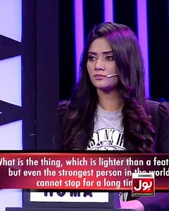 How many body parts are their in an insect? #SanamJung #AkhriKhilariKon #BOLEntertainment | BOL Entertainment
