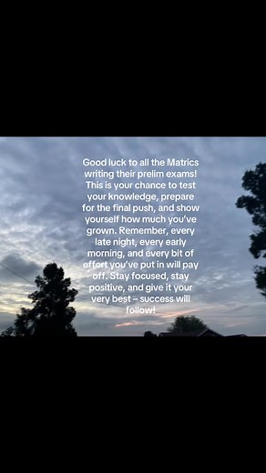 Tips for Matrics to Succeed in Prelim Exams