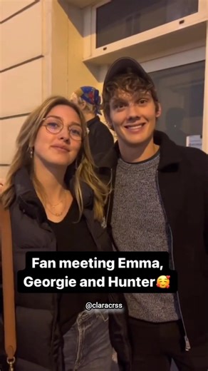 Hunter, Georgie, Emma and the "Wednesday" fan ❤️ #wednesday #edit