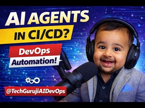 AI Agents in DevOps 🚀 | CI/CD Pipeline Automation with AI | Future of AIOPS | DevOps Automation