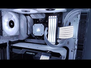 Ryzen 3 3300X 1660 Super Corsair 465X White Themed PC Build