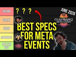 The Ultimate GW2 Open World/Group Event Tierlist — Every Elite Spec Ranked