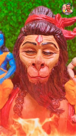 Bajrangbali murti making/hanuman idol making/bajrangbali idol making #shorts