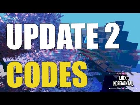 [UPDATE 2] LUCK INCREMENTAL CODES 🍀[ROBLOX]🍀