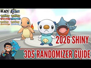 How to Randomize Any DS Pokémon Game 2026 Guide ! Pk3DS Randomizer + Shiny Odds Modifier