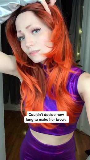 Starfire Cosplay Makeup Tutorial | Perfecting Your Eyebrows