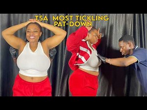 ASMR TSA Security Check - ASMR Fast & Aggressive Tickling Full Body TSA Pat Down | Unintentional