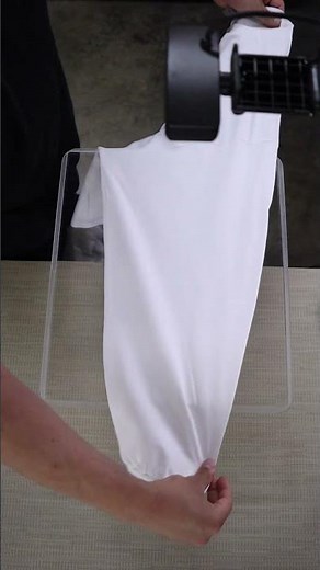 How to Print on Long Sleeves with Direct to Garment #dtg #dtgprinting #dtgprint