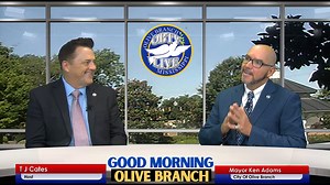 2.4K views · 40 reactions | Ken Adams is the New Mayor Elect of Olive Branch Mississippi and is the guest of Good Morning Olive Branch with host TJ Cates. Ken shares his plans to his first days in Office and how he wants his citizens to be a Big Part of the city's plans for the future. Sam Rikard Executive Producer, Wendell Davis | OBTVlive.com | Facebook