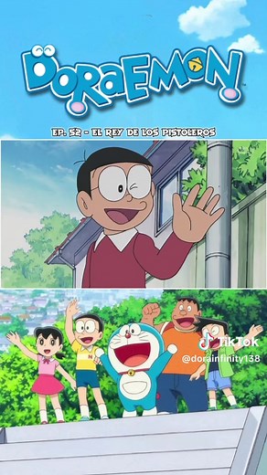 Doraemon Ep. 52 - El Rey de los Pistoleros!!! 🤠 #doraemon #capituloscompletos #castellano #nobita #entretenimiento #anime