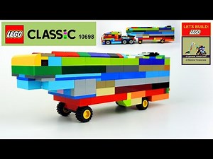 LEGO 10698 Elon Musk Tesla Autonomous Electric Semi Truck 🚚 Part 2 - Trailer for Truck 💰💲 Save Money