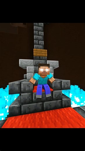 Minecraft Herobrine Fight Animation ☠️ #minecraft #memes