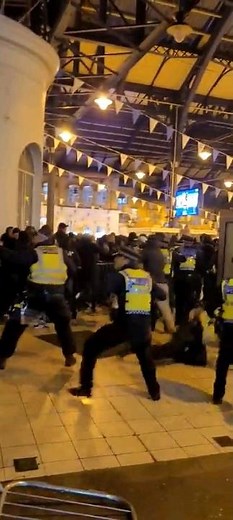 Brighton vs. Ajax Fans
