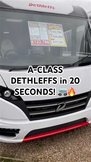 Dethleffs Trend I 7057 DBL, a true A-Class masterclass! 🚐✨Big lounge, island bed, premium finish…