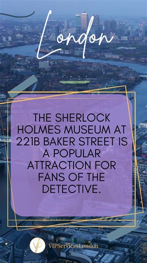 The Sherlock Holmes Museum at 221B Baker Street is a popular attraction for fans of the detective. VIP Services London Comment if you are visiting or want to visit London and need some guide to the City We can set up Chauffeuring, Hotel Stay, Tourist Attraction Tickets, Meet and Greet at Airport or Arrival Location #travel #traveling #london #visitlondon #londonlife #londoneye #londonwalk #travel #travelling #explore #explorelondon #vip #luxury #luxurylifestyle #luxurylife #vacation #vacationgoa