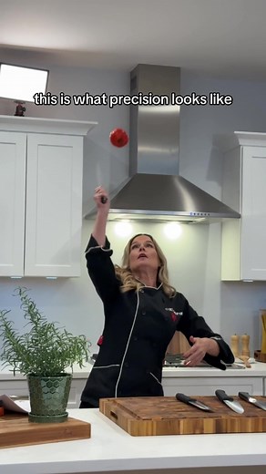 Cuchillos Cat Cora de acero alemán para chefs