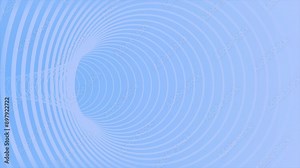 Flying through Royal blue color multiple rings 3d tunnel technology loop able background