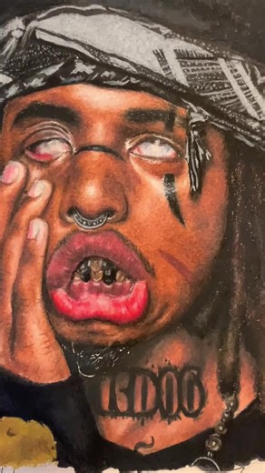 Zilla Drawing Process | Artwork Showcase