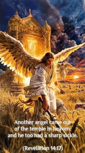 REVELATION 14:17 - The Angel with the Sharp Sickle 🌟