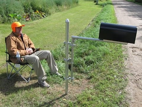 PlowSwing Snow Plow Proof Mailbox Post System - Installation