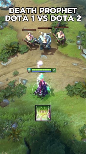 Сравнение героев Dota 1 и Dota 2 - Death Prophet