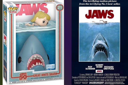 Funko Literally Turned Iconic Jaws Poster into an Actual Funko POP! (PICS)