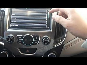 MENU SECRETO del CHEVROLET CRUZE LTZ