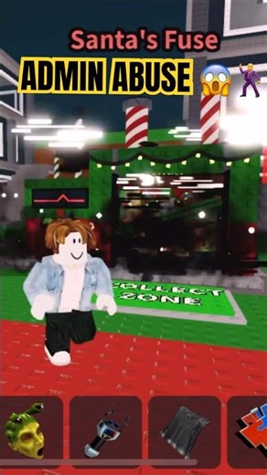 Christmas Admin Abuses in Steal A Brainrot #stealabrainrot #roblox #shorts