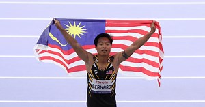 Eddy breaks Asian record, wins Malaysia's first Paralympic medal [WATCH] | New Straits Times