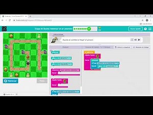 Code.org - Curso Express (2019): Etapa 14 Bucles 'mientras' en el Laberinto