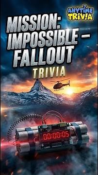 Mission: Impossible – Fallout Trivia #Shorts