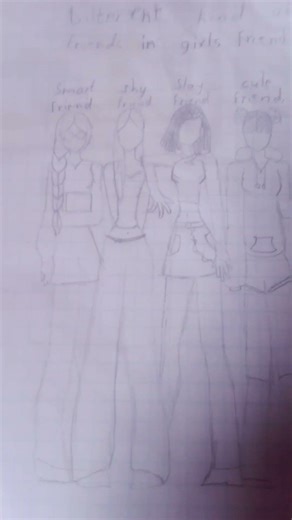 different kinds of friends in girl's friend group 😁😁😁😁😁#friendgroup #girlfriendgroup