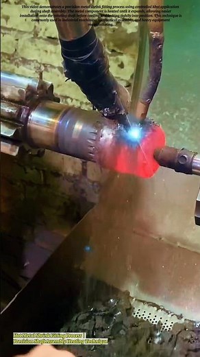 Hot Metal Shrink Fitting Process | Precision Shaft Assembly Heating Technique