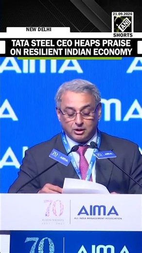 TATA Steel CEO TV Narendran heaps praise on ‘resilient Indian economy’ despite global headwinds