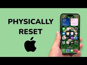 How To Physically Reset iPhone