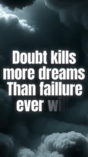 Doubt.”#lifelessons #life #lifequotes#motivation #inspiration#selfgrowth#self