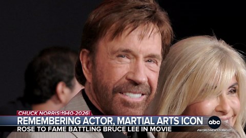 Looking back at the life and legacy of Chuck Norris, who died at age 86