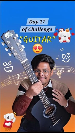 Day 17 of Challenge | Added a GUITAR for studio room decoration 🎸✨ #ytshorts #shorts