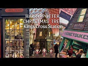Harry Potter Christmas Tree at King’s Cross London 2025
