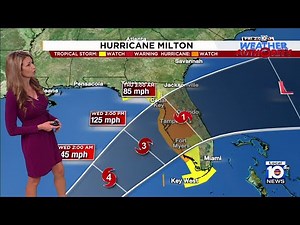 Tracking Hurricane Milton: 9 a.m. Local 10 weather forecast