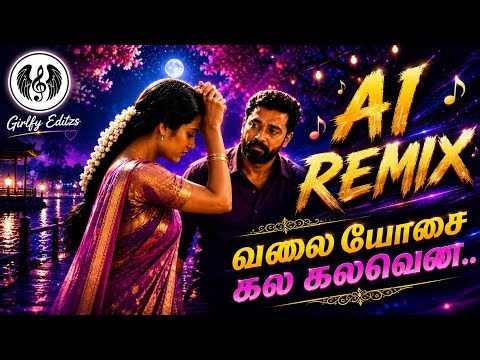 Oru Kaadhal Kaditham Vizhi Podum ❤️ AI Remix | Tamil Remix Song 2026 | HQ Audio | Girlfy Editzs