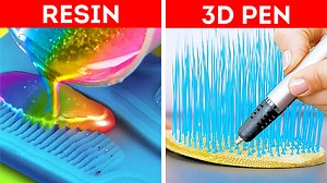 175K views · 2K reactions | Resin vs. 3D pen. How to fix everything: | 5-Minute MAGIC | Facebook